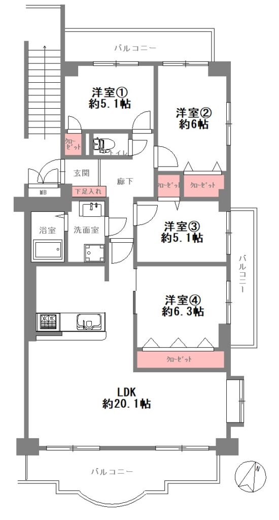 大阪府豊中市西泉丘・桃山台のリフォーム済み中古住宅