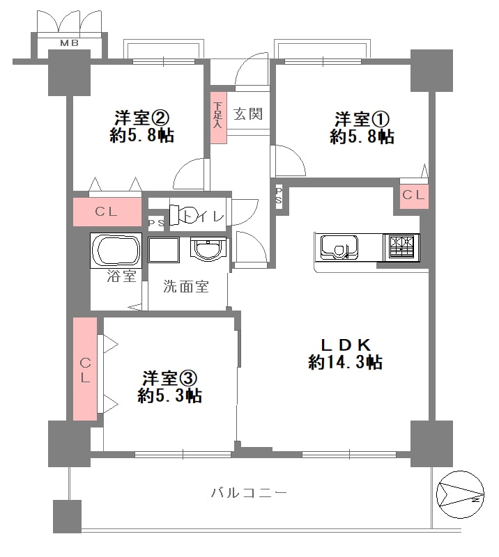 大阪府東大阪市長堂・布施のリノベーション中古住宅